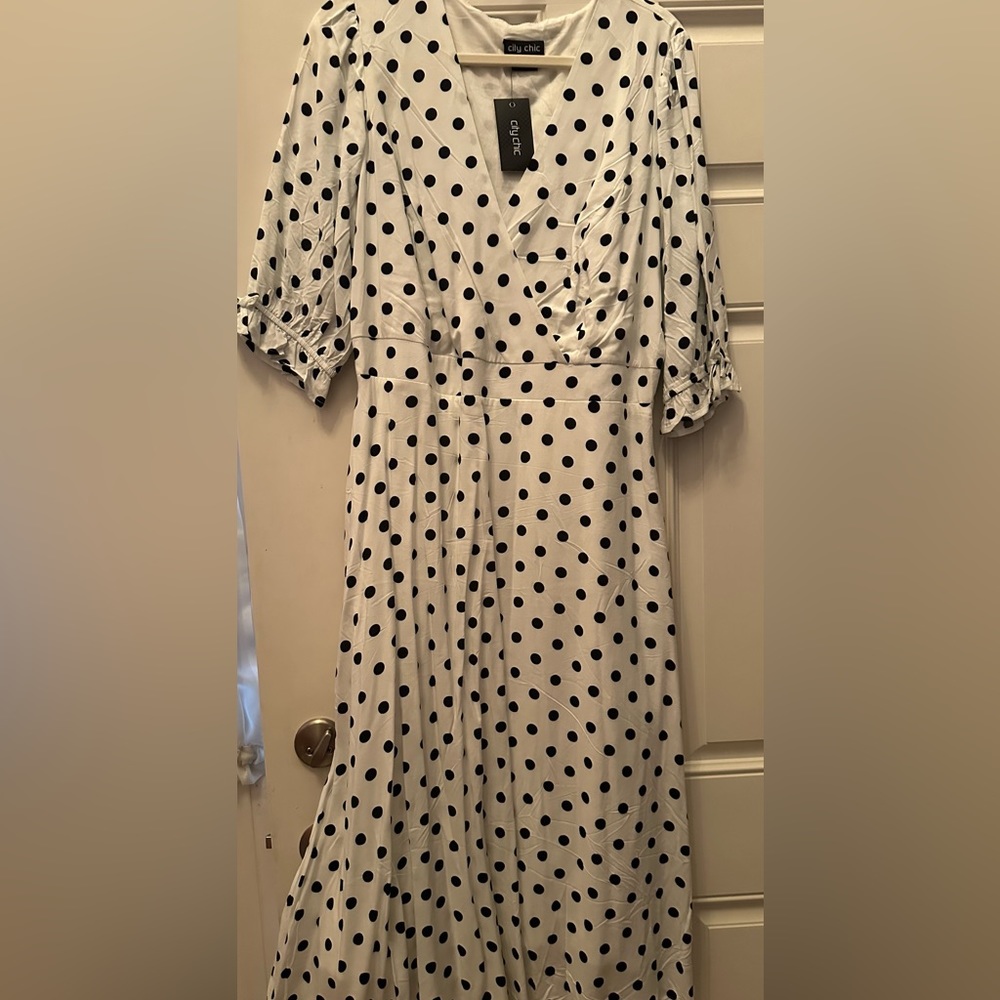 Brand New polka dot dress